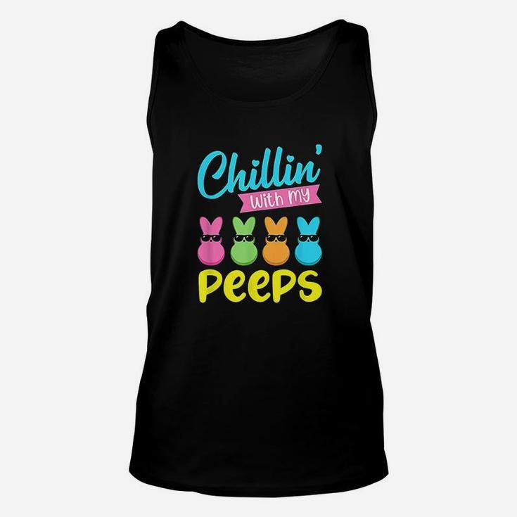 Chillin With My Peeps Unisex Tank Top