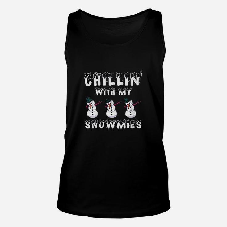 Chillin' With My Snowmies Unisex Tank Top