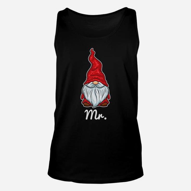 Christmas Gnomes Mr Couple Matching Outfit Xmas Gift Men Unisex Tank Top