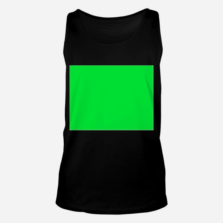 Chroma Key Tv Shirt - Green Screen For Video Special Effects Sweatshirt Unisex Tank Top