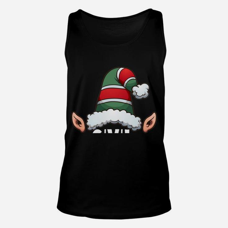 Civil Engineer Elf Funny Christmas Holidays Xmas Gift Sweatshirt Unisex Tank Top