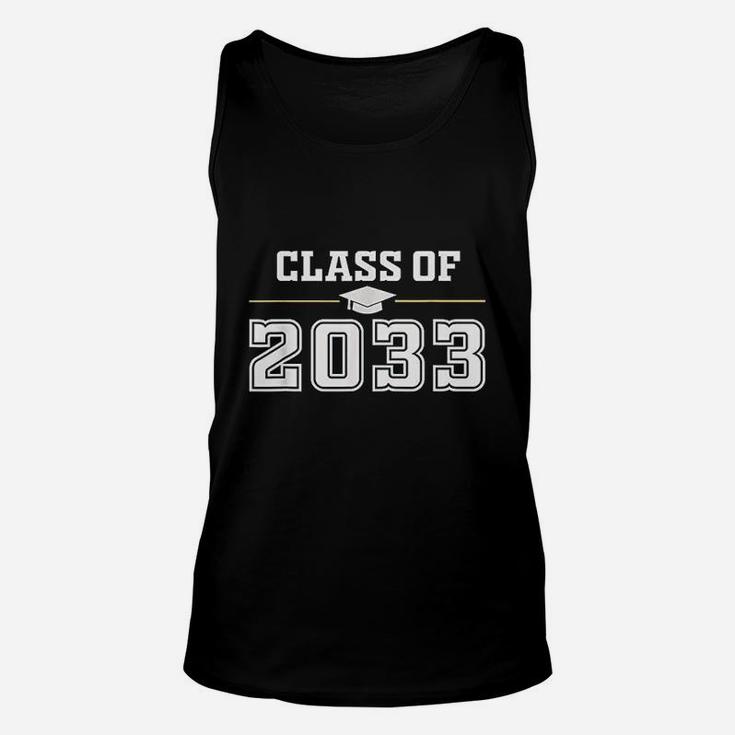 Class Of 2033 Grow With Me Graduation Unisex Tank Top