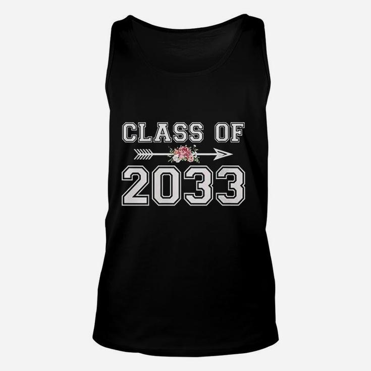Class Of 2033 Kindergarten Grow With Me Graduation Unisex Tank Top