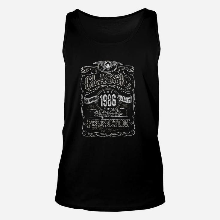 Classic 1986 Aged To Perfection Unisex Tank Top