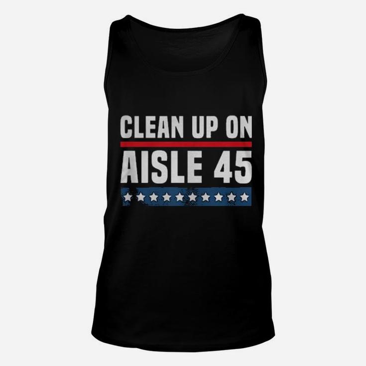 Clean Up On Alise 45 Unisex Tank Top