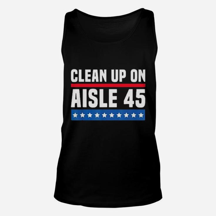 Clean Up On Alise 45 Unisex Tank Top