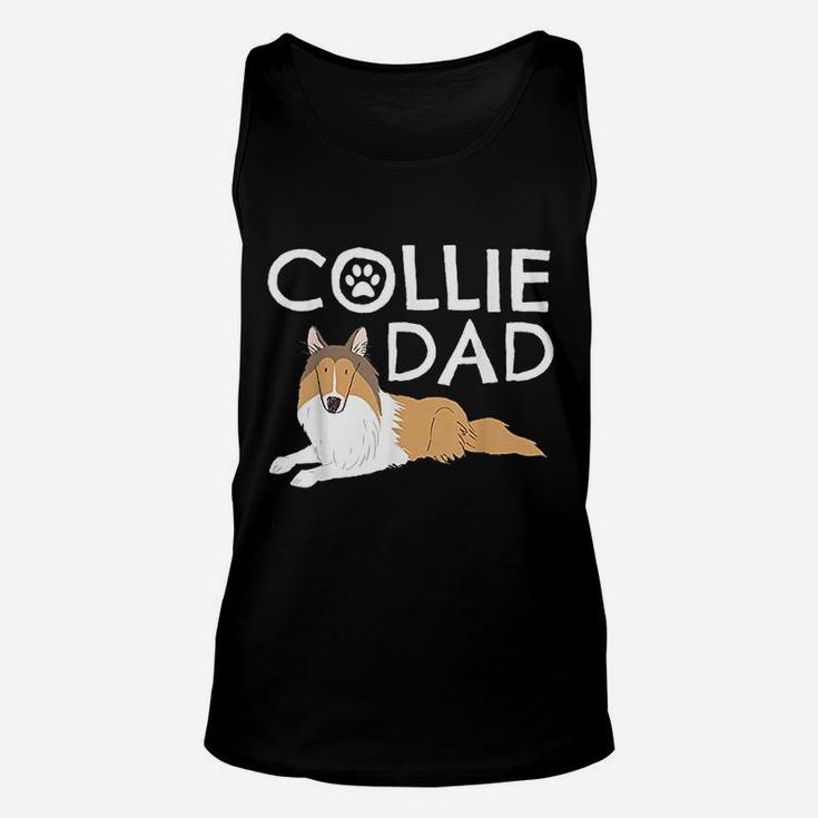 Collie Dad Dog Puppy Pet Animal Lover Unisex Tank Top
