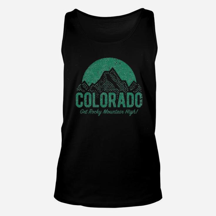 Colorado Get Rocky Mountain High Unisex Tank Top Colorado Get Rocky Mountain High Unisex Tank Top