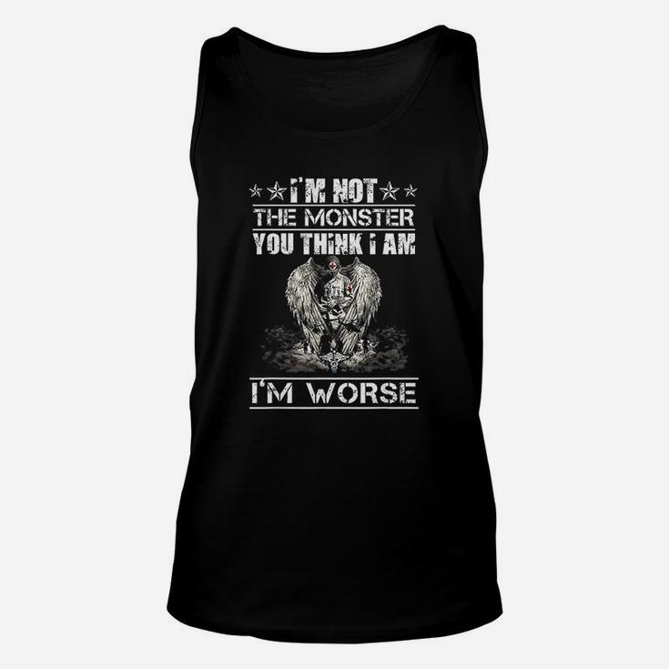 Combat Medic I Am Not The Monster You Think I Am Unisex Tank Top