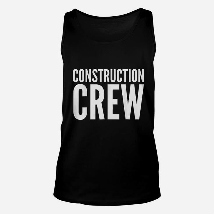 Construction Worker Gift Construction Crew Unisex Tank Top