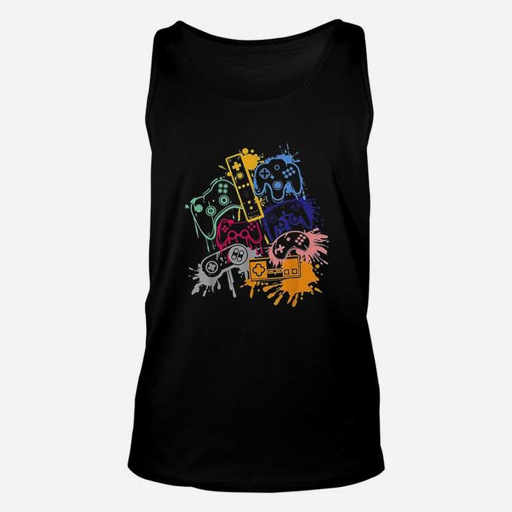 Control All The Things Video Game Controller Unisex Tank Top
