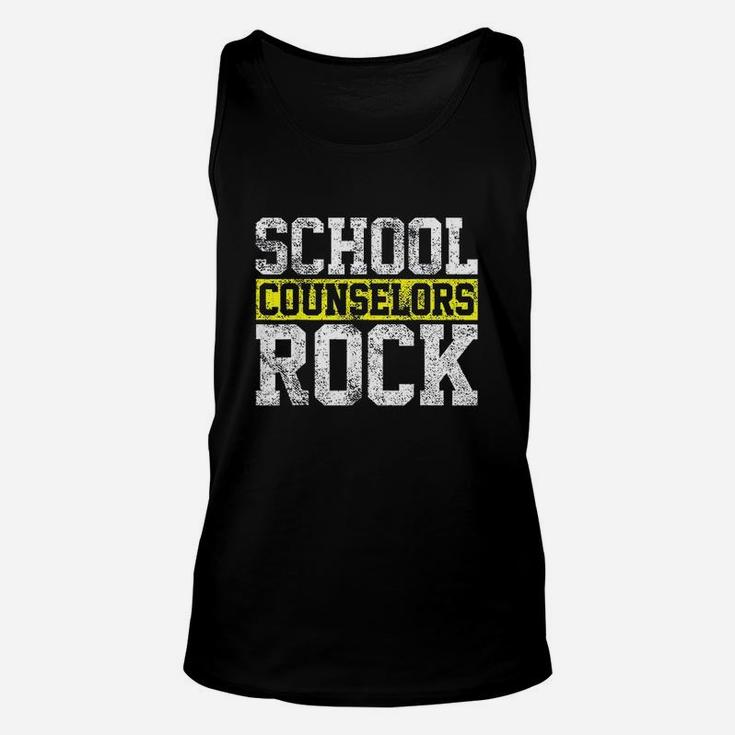 Counselor Back To School Unisex Tank Top