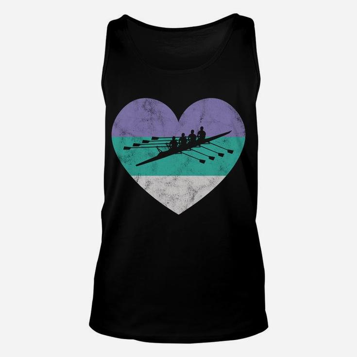 Coxless Four Rowing Retro Gift For Women Unisex Tank Top