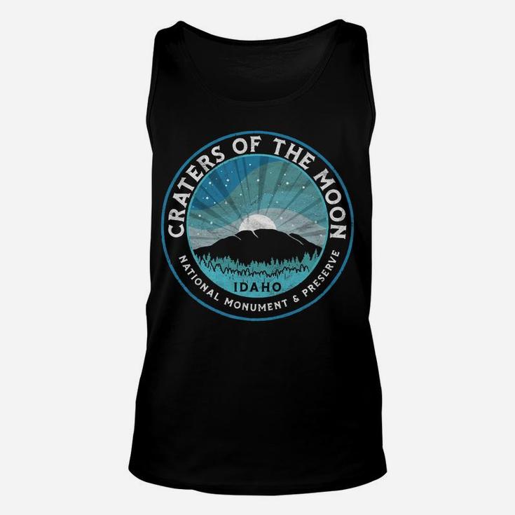 Craters Of The Moon National Monument - Vintage Idaho Unisex Tank Top