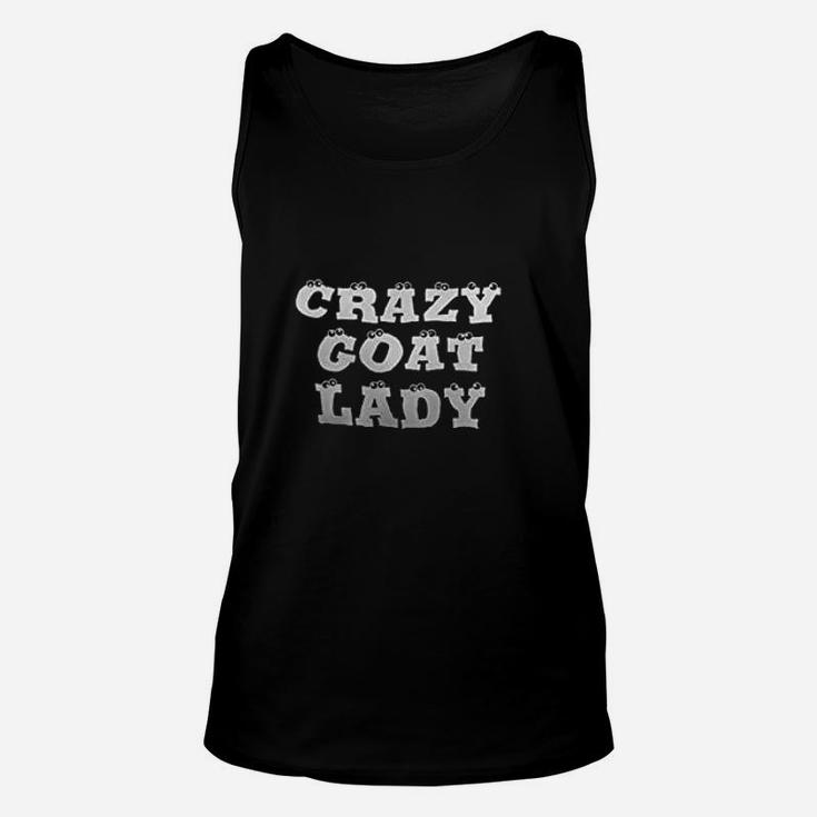Crazy Goat Lady Unisex Tank Top