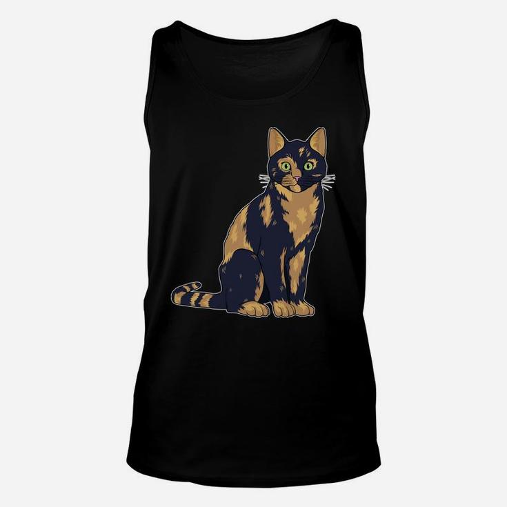 Crazy Tortie Lady Tortoise Shell Cat Owner Unisex Tank Top