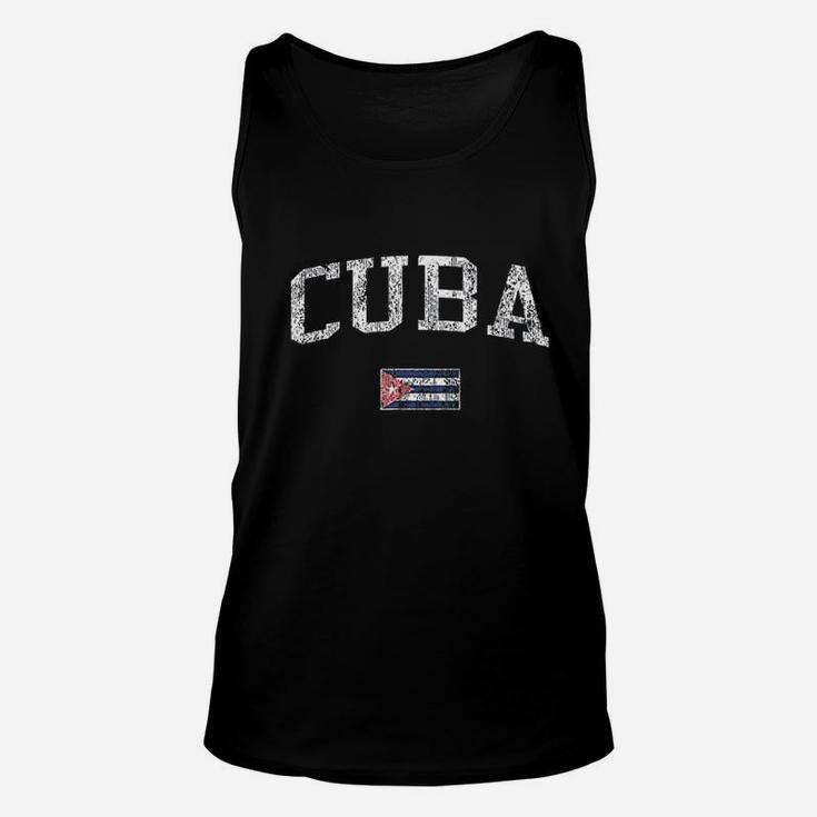 Cuba Vintage Sports Unisex Tank Top
