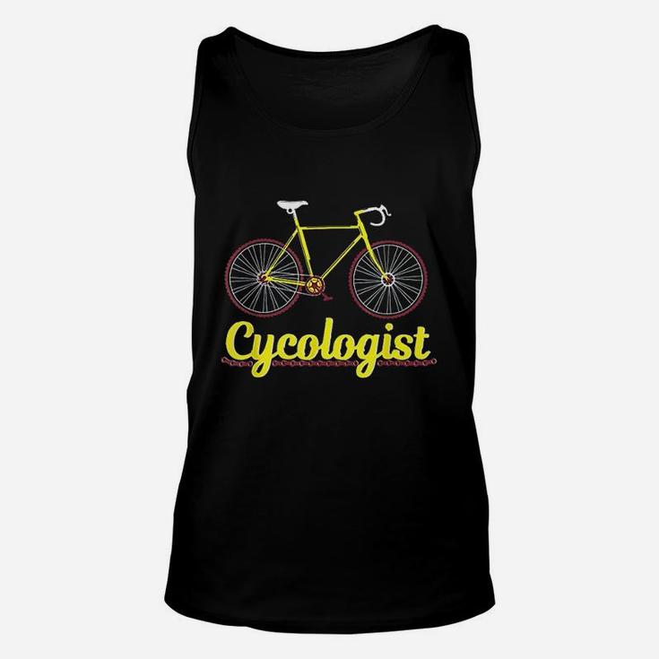 Cycologist Racing Bike Cycling Is Addictive Unisex Tank Top