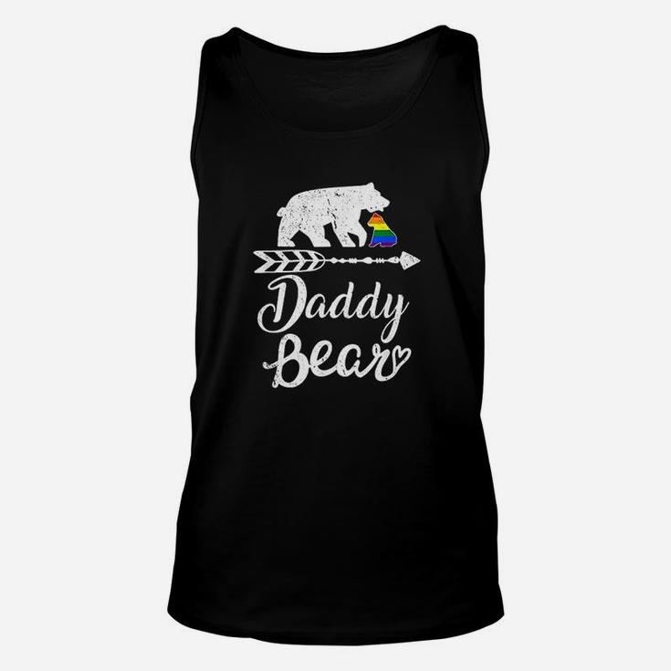 Daddy Bear Lgbt Rainbow Pride Gay Lesbian Unisex Tank Top