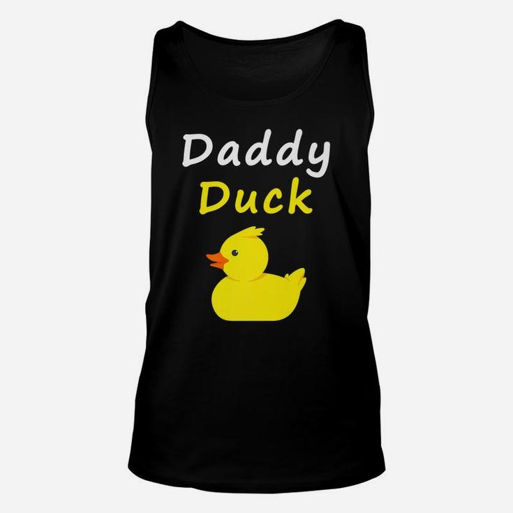 Daddy Duck Rubber Duck Dad Unisex Tank Top