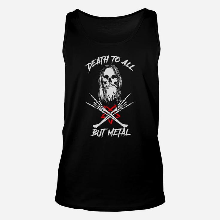 Death To All But Metal Unisex Tank Top