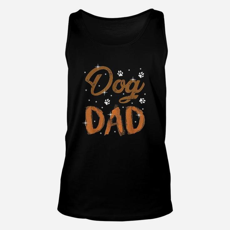 Dog Dad For Men  Cute Fathers Day Dog Lover Gift Unisex Tank Top