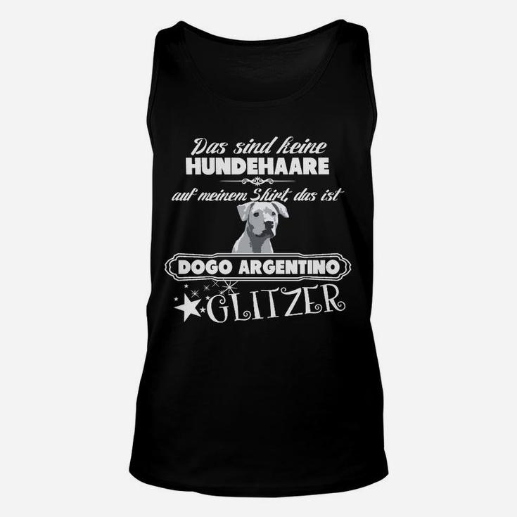 Dogo Argentino Glitzer Unisex TankTop, Spruch für Hundeliebhaber