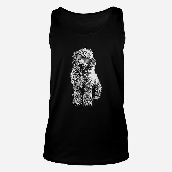 Doodle With Glasses Unisex Tank Top
