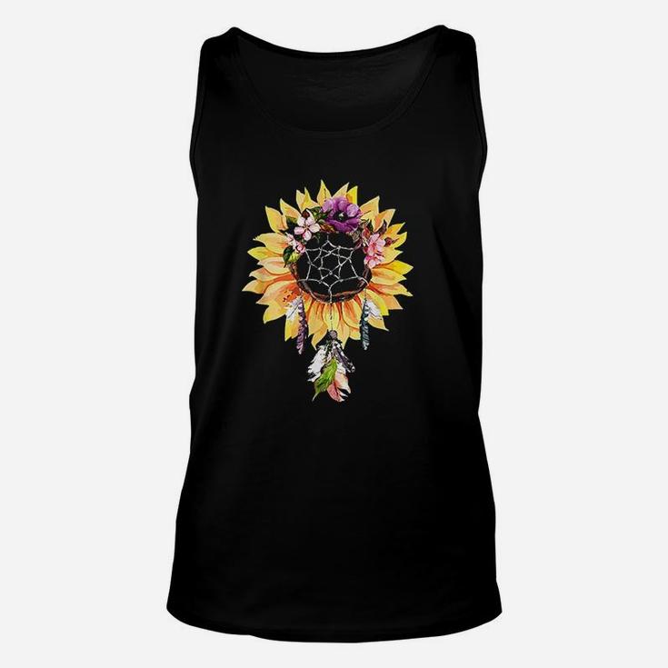 Dream Catcher Sunflower Flower Lover Unisex Tank Top