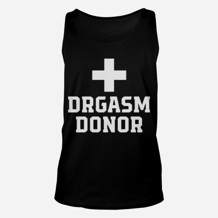 Drgasm Donor Hoodie Unisex Tank Top