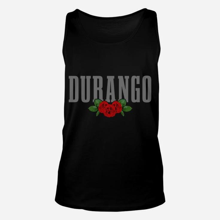 Durango Vintage Rose Mexican Pride Mexico Unisex Tank Top
