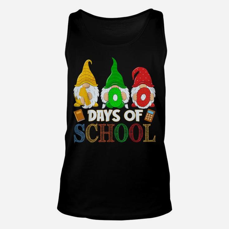 Dy Cute Gnome 100Th Day Of School Gift Teacher Student Unisex Tank Top