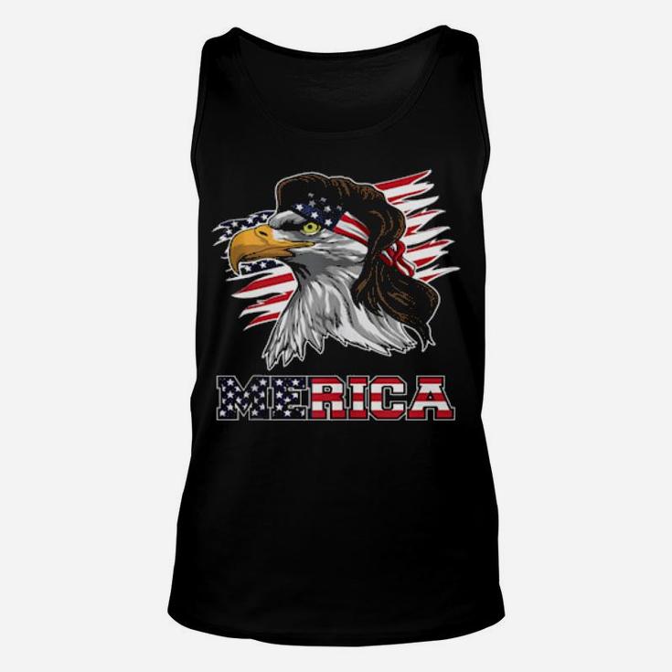 Eagle Mullet American Flag Merica 4Th Of July Unisex Tank Top