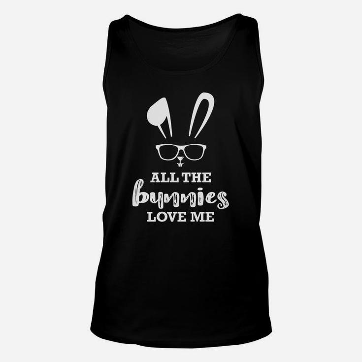 Easter All The Bunnies Love Me Cute Bunny Unisex Tank Top