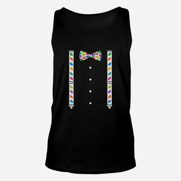 Easter Candy Bow Tie Unisex Tank Top