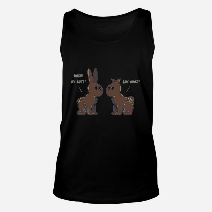 Easter Chocolate Bunnies Funny Easter Gift Unisex Tank Top