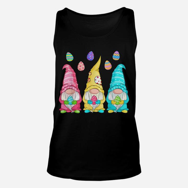 Easter Gnome Egg Hunting - Cute Gnomes Holding Easter Egg Unisex Tank Top