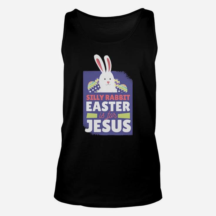 Easter Rabbit Christian Jesus Unisex Tank Top