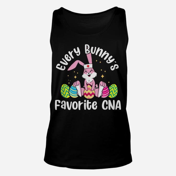 Everybody Bunny's Favorite Cna Cute Easter Day Nurse Unisex Tank Top