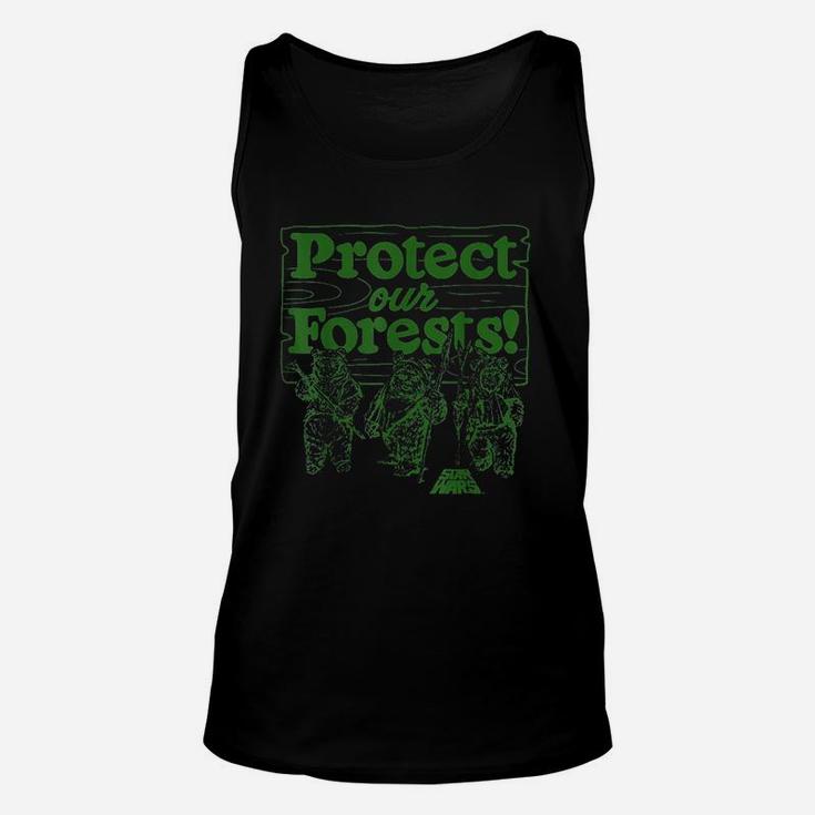 Ewoks Protect Our Forests Camp Graphic Unisex Tank Top