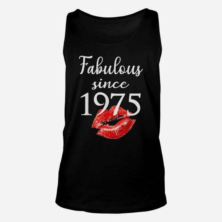 Fabulous Since 1975 Chapter 46 Birthday Gifts Tees Unisex Tank Top