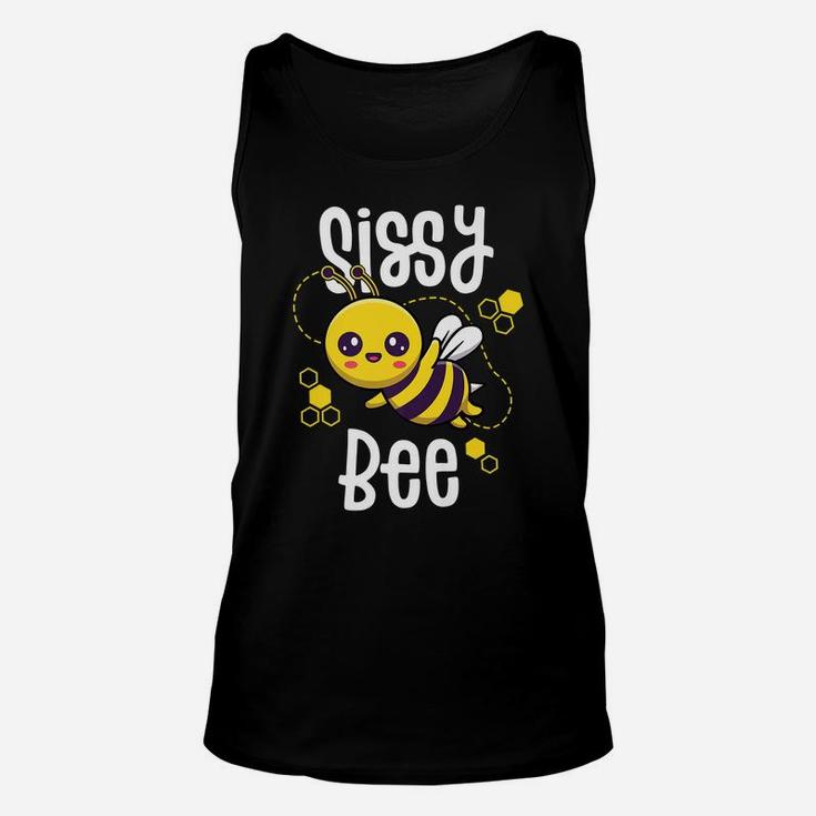 Family Bee Shirts Sister Sis Birthday First Bee Day Outfit Unisex Tank Top