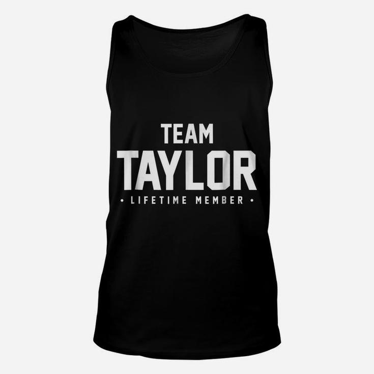 Family Reunion Shirt Team Taylor Matching Gift Unisex Tank Top
