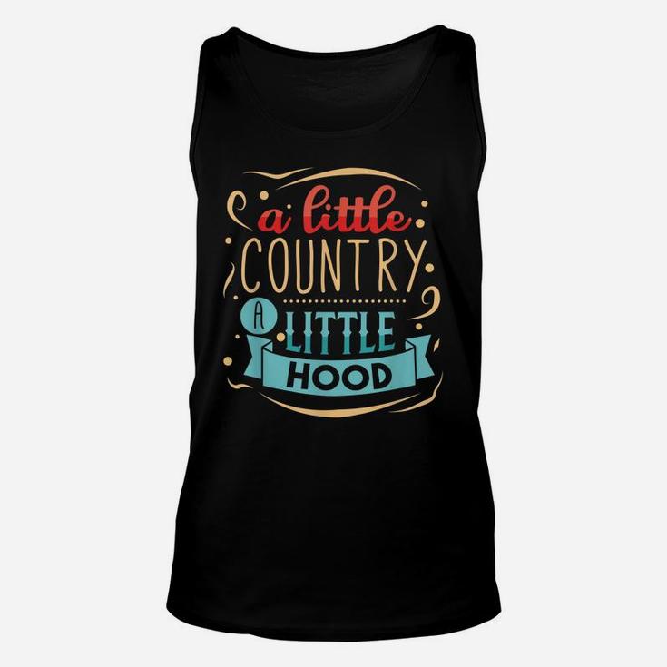 Farmer Shirt Little Country Little Hood Southern Unisex Tank Top