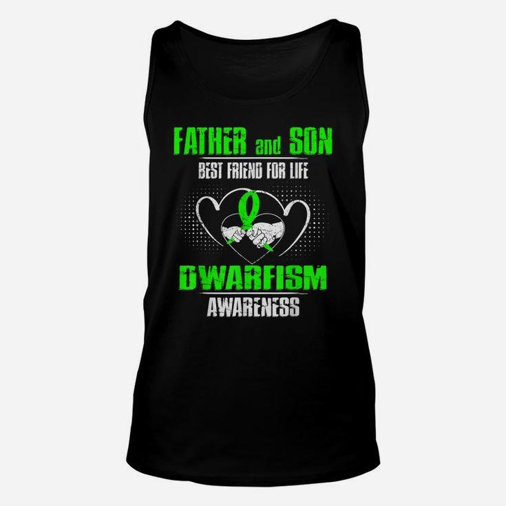 Father And Son Best Friend Of Life Dwarfism Awareness Unisex Tank Top