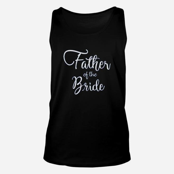 Father Of The Bride Wedding Unisex Tank Top