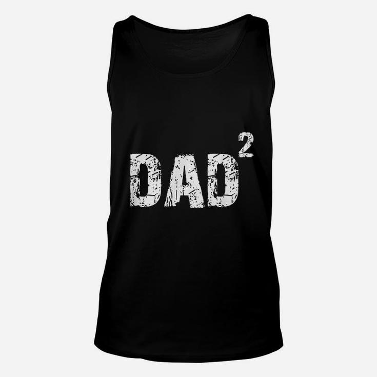 Fathers Day Dad Of 2 Kids Unisex Tank Top