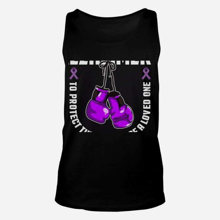 Fight Against Alzheimers For Loved Ones Design Unisex Tank Top