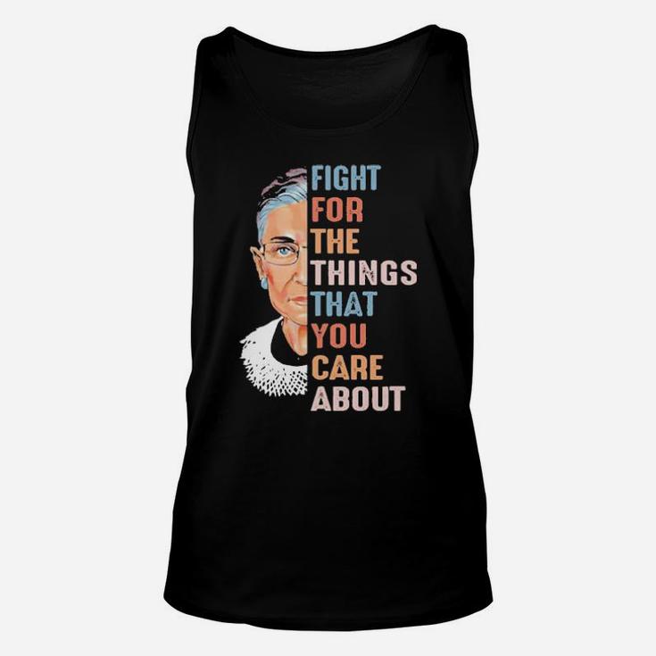 Fight For What You Care About Unisex Tank Top