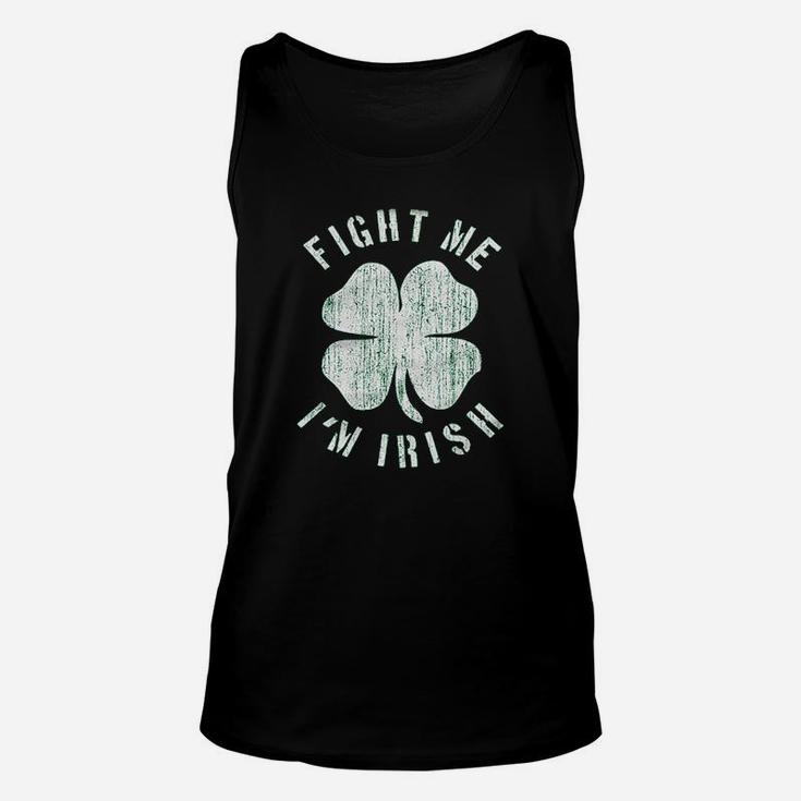 Fight Me I Am Irish Funny Irish Unisex Tank Top